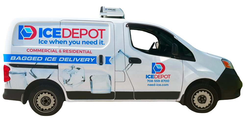 Ice Depot Delivery Vehicle