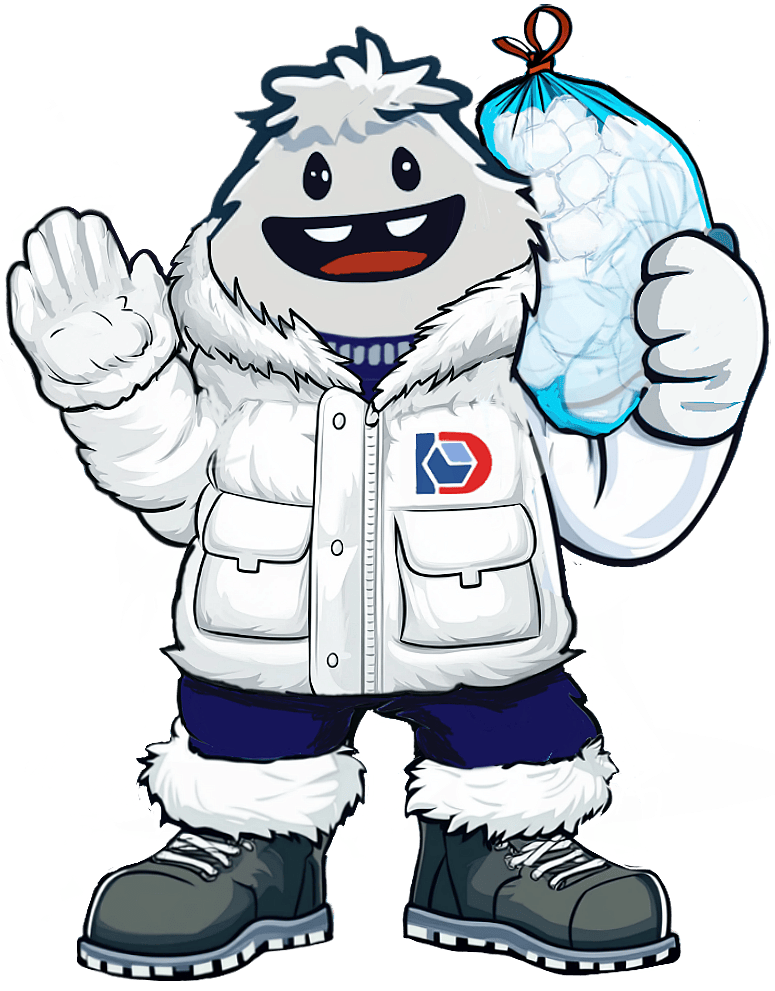 Meet Yeti, Ice Depot's mascot!